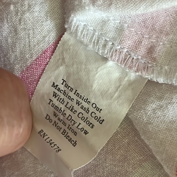 Vineyard Vines Boho Top Size L - Picture 8 of 9